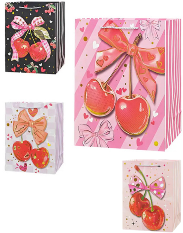 Bolsa de Regalo con Diseño Modelos Surtidos x 12 Unds. Medida: 32 x 26 x 12 cm aprox.