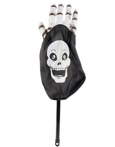 Bolsa para Dulces Diseño Calavera x 6 Unds. Medida: 14 x 53 cm aprox.