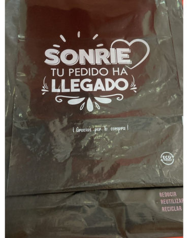 Bolsas Courier Autoadhesivo x 100 Unds.Medida: 20 x 30 cm aprox.