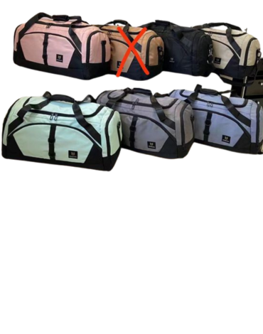 Bolso Deportivo Dama x 6 Unds. Medida: 60 x 27 x 31 cm aprox.