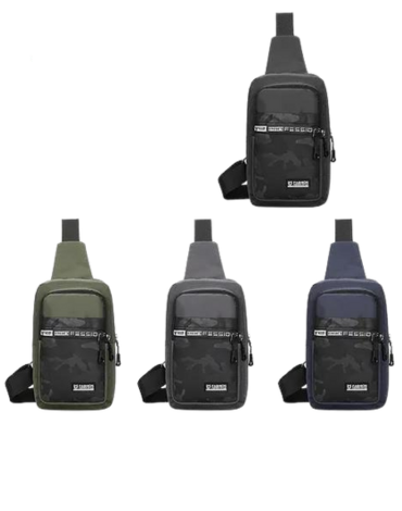 Bolso Cruzado de Hombre  x 12 Unds.Medida: 16 x 25  x 6 cm aprox