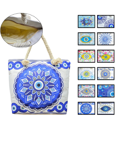 Bolso de Verano con Diseño x 12  Unds.Medida: 45 x 13 x 33 cm aprox.