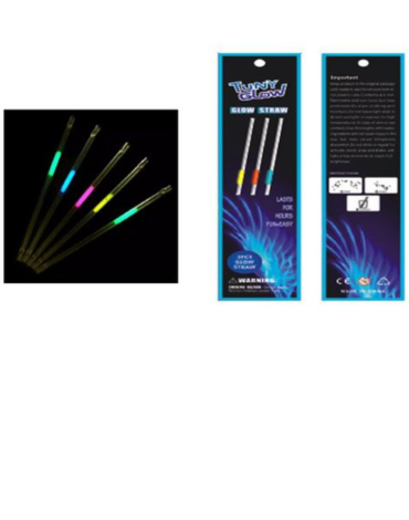 Bombilla Luminosa Colores Surtidos x 12 Unds.