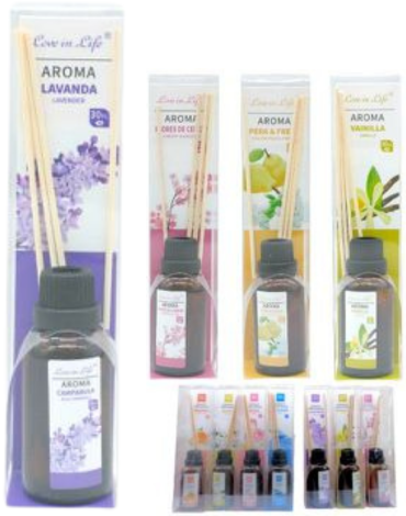Botella Aromatizantes Surtidos 30 ML x 12 Unds.