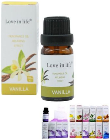 Botella con esencia Aromáticas 10 ML x 12 Unds.