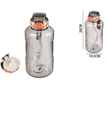 Botella de Agua 2000 ML x 6 Unds. Medida:26 x 10.5 cm aprox.