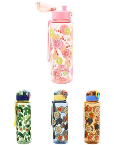 Botella de Agua con Diseño Modelos Surtidos 700 ML x 6 Unds.