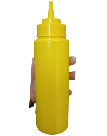 6 Set de Botellas Dispensadoras Plásticas (1 Set Trae :2 PCS) Medida: 23 x 6 cm aprox.