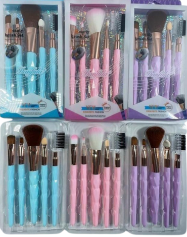 24 Set de Brochas Colores Surtidos (1Set Trae: 5PCS)