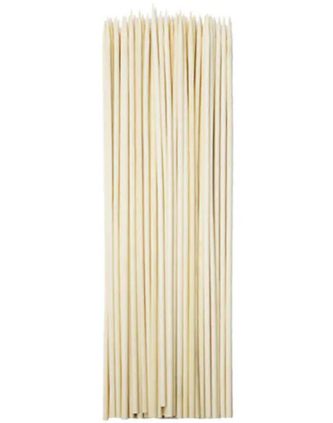 10  Set de Brochetas de Madera (1 Set Trae: 35 PCS) Medida:5.0 x 45 cm aprox.