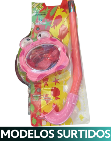 6 Set de Buceo para Niños Colores Surtidos