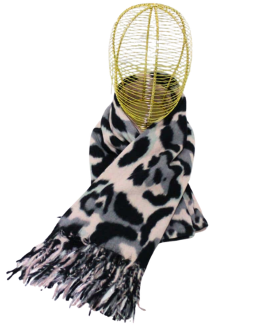 Bufanda Animal Print Colores Surtidos x 4  Unds.Medida: 184 x 70 cm aprox.