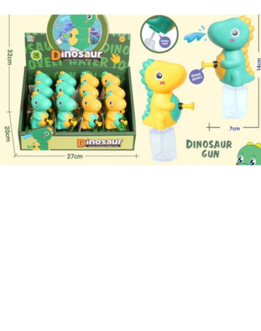 Burbuja Dino Colores Surtidos x 12 Unds.