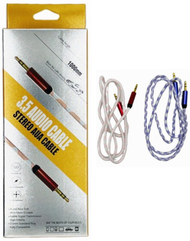 Cable Plus a Plus Colores Surtidos x 12 Unds. Medida: 100 cm aprox.