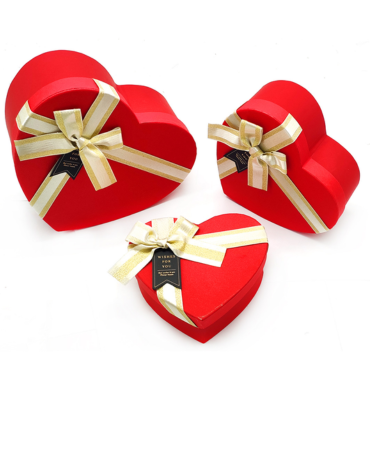 4 Set Cajas de Regalo. (1 Set: 3 PCS ) Medida: 22 x 20 x 9 cm aprox