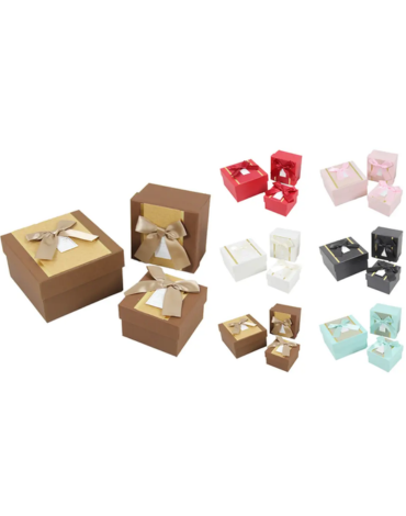 3 Set Caja de Regalo Colores Surtidos (1 Set Trae 3 PCS)