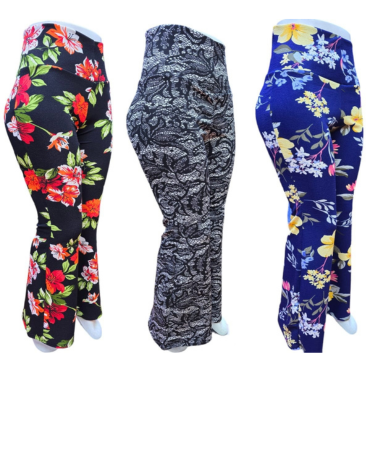 Calza Pata Elefante con Diseños x 4 unds Talla: Estándar