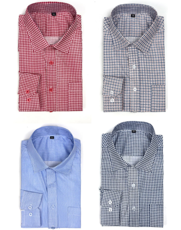 Camisa Cuadrille Adulto Colores Surtidos x 12 Unds. Talla: M - L - XL - 2XL