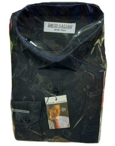 Camisa para Hombre Color Único x 6 Unds.Tallas: 37 al 44