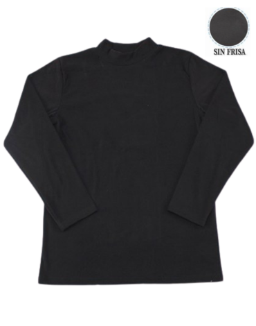 Camiseta de Hombre Sin Frisa Color Negro x 12 Unds. Talla: XL/2XL - 3XL/4XL - 5XL/6XL