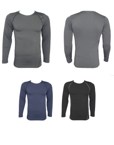 Camiseta de Hombre Polar Primera Capa  x 12 Unds.Tallas:M-XL/XL-XXL