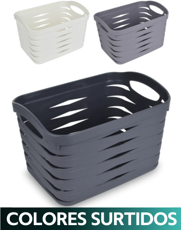 Cesta Organizadora x 36 Unidades. Medidas: 36 X 26 x 24cm aprox