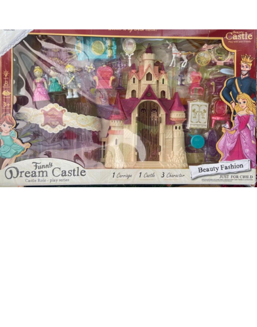 Castillo De Princesas Con Accesorios x 4 Unds.
