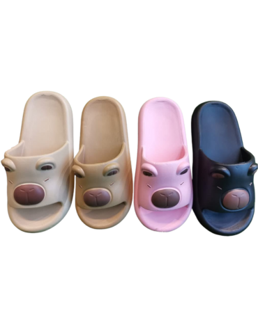Chala Capibara Colores Surtidos x 24 Pares. Tallas: 24 al 29