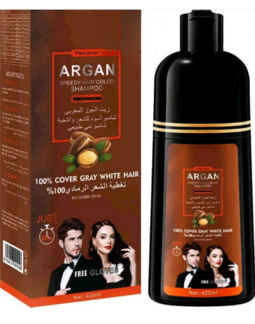 Shampoo Color con Argán Rojo Borgoña x 3 Unds. Medida: 420 ml aprox.