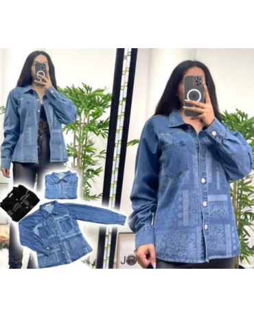 Chaqueta Jeans para Dama Colores Surtidos x 4 Unds. Talla: S / M - M / L - L / XL
