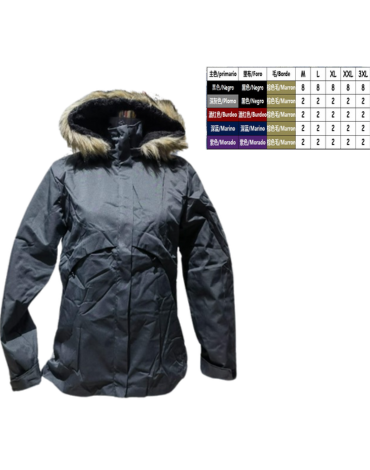 Cortaviento con Interior de Chiporro x 40 Unds. Tallas: M a XXXL
