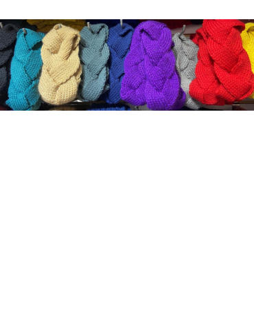Cintillo de Lana x 12 Unds. Colores Surtidos.