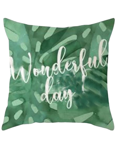 Cojín Decorativo Estampado Wonderful Day x 6 Unds. Medida: 43 x 43 cm aprox.