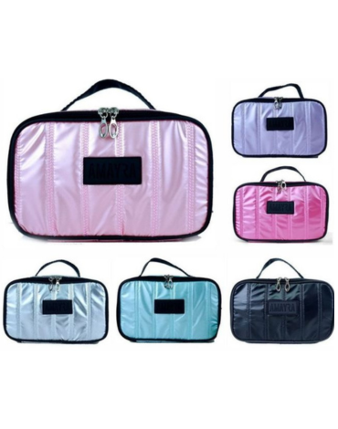 Cosmetiquero Tornasol Colores Surtidos x 6 Unds.