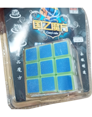 Cubo Rubik en Blister x 4 Unds. Medida: 3 x 3