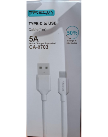 Cable USB Tipo C de 1 Metro x 6 Unds.