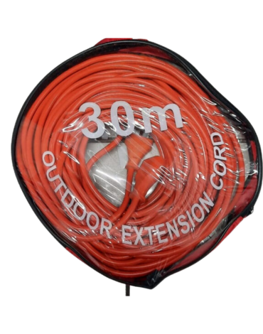 Cable Extensión x 3 Unds. Medida : 30 Metros