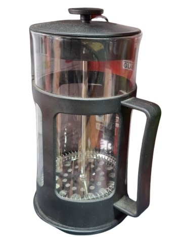 Cafetera de Vidrio y Plástico x 4 Unds.