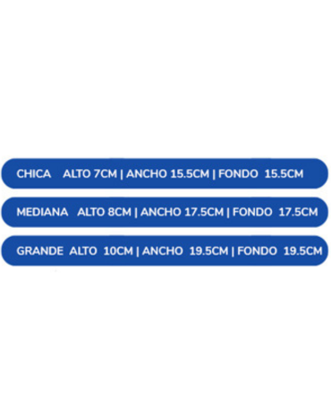 4 Set Caja Cuadrada Ventana (1 Set Trae: 3 PCS) Medida: 19.5 x 19.5 x 10 cm aprox