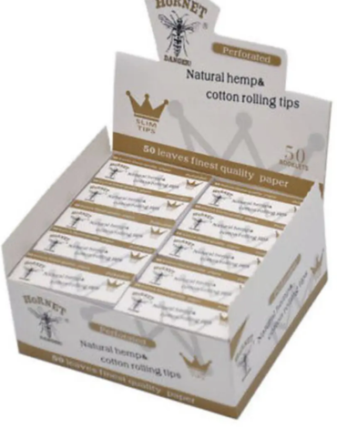 4 Cajas de Boquillas (Tips) Hornet  Blanco - Display (1 Caja Trae: 50 PCS)