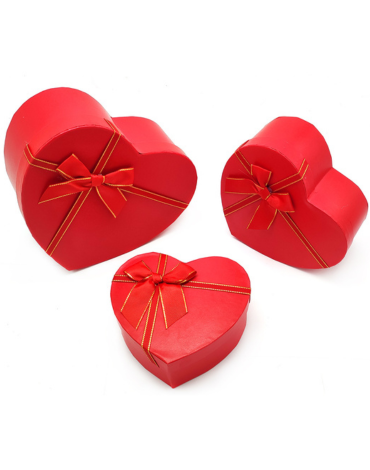 4 Set Cajas de Regalo. (1 Set: 3 PCS ) Medida: 22 x 20 x 9 cm aprox
