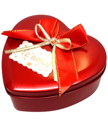 6 Set Cajita con Osito y Rosas (1 Set Trae 4 PCS) Medida: 12 x x 11 x 5 cm aprox.