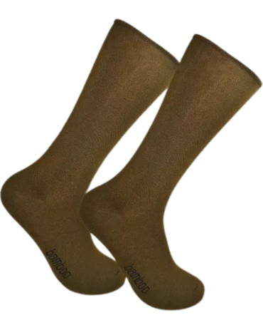 Calcetín Hombre Uniformado Bamboo + Diabético x 12 Pares. Talla: 39 - 43