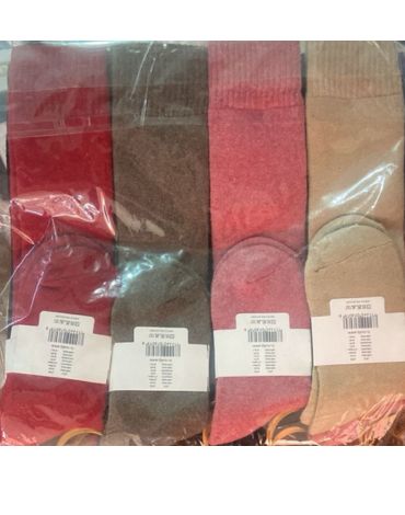 Calceta Mujer Larga x 12 Pares.Talla: 36 - 41