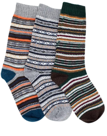 Calcetines de Mujer Cachemira Térmica sin Costuras  x 12 Pares. Talla: 35-39