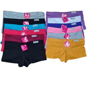 Calzón Peruano de Dama x 12 Unds. Talla: M - L - XL