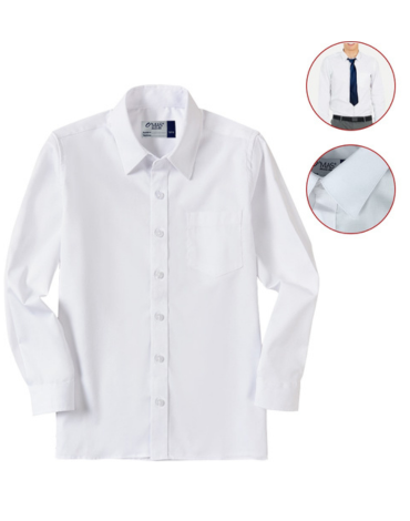 Camisa Escolar de Adulto x 12 Unds. Talla: S-M-L-XL-XXL-XXXL
