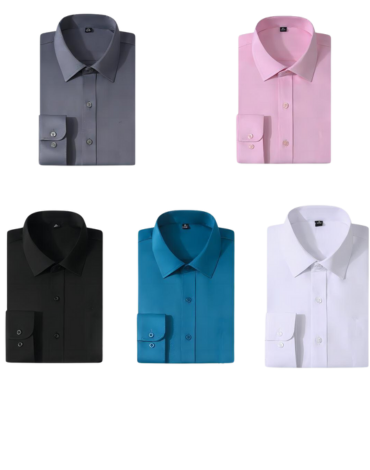 Camisa de Hombre Colores Surtidos  x 12  Unds. Tallas: S- M - L - XL - XXL
