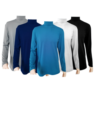 Camiseta Beatle Hombre Bambú con Polar x 12 Unds. Tallas: M-XL / XL-XXL