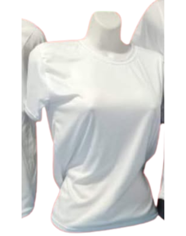 Camiseta de Dama Color Único x 4 Unds.Talla: S - M - L - XL